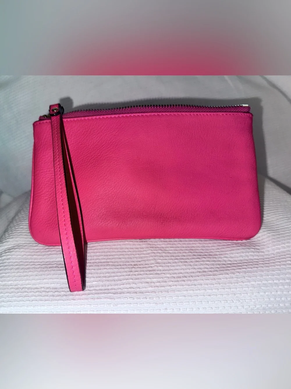 kate spade Pink Leather Wristlet